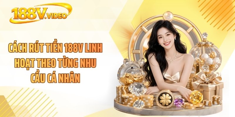 Cách rút tiền 188V linh hoạt theo từng nhu cầu cá nhân