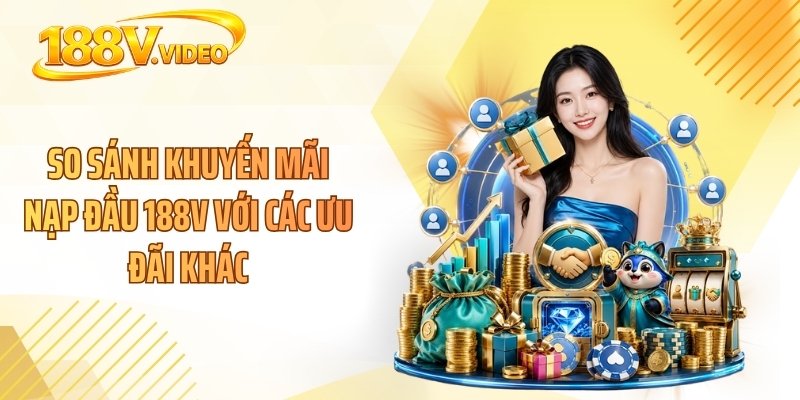 So sánh khuyến mãi nạp đầu 188V với các ưu đãi khác